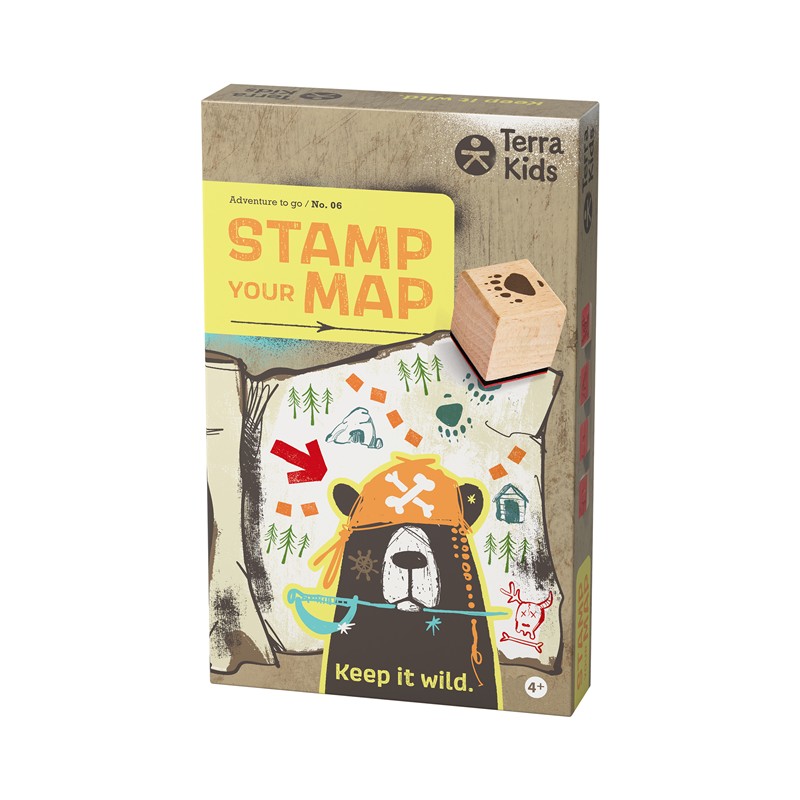 Sellos para hacer un mapa Terra Kids