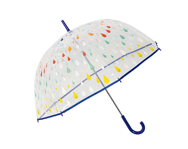 Paraguas que cambia de color Gotas de lluvia 87 cm