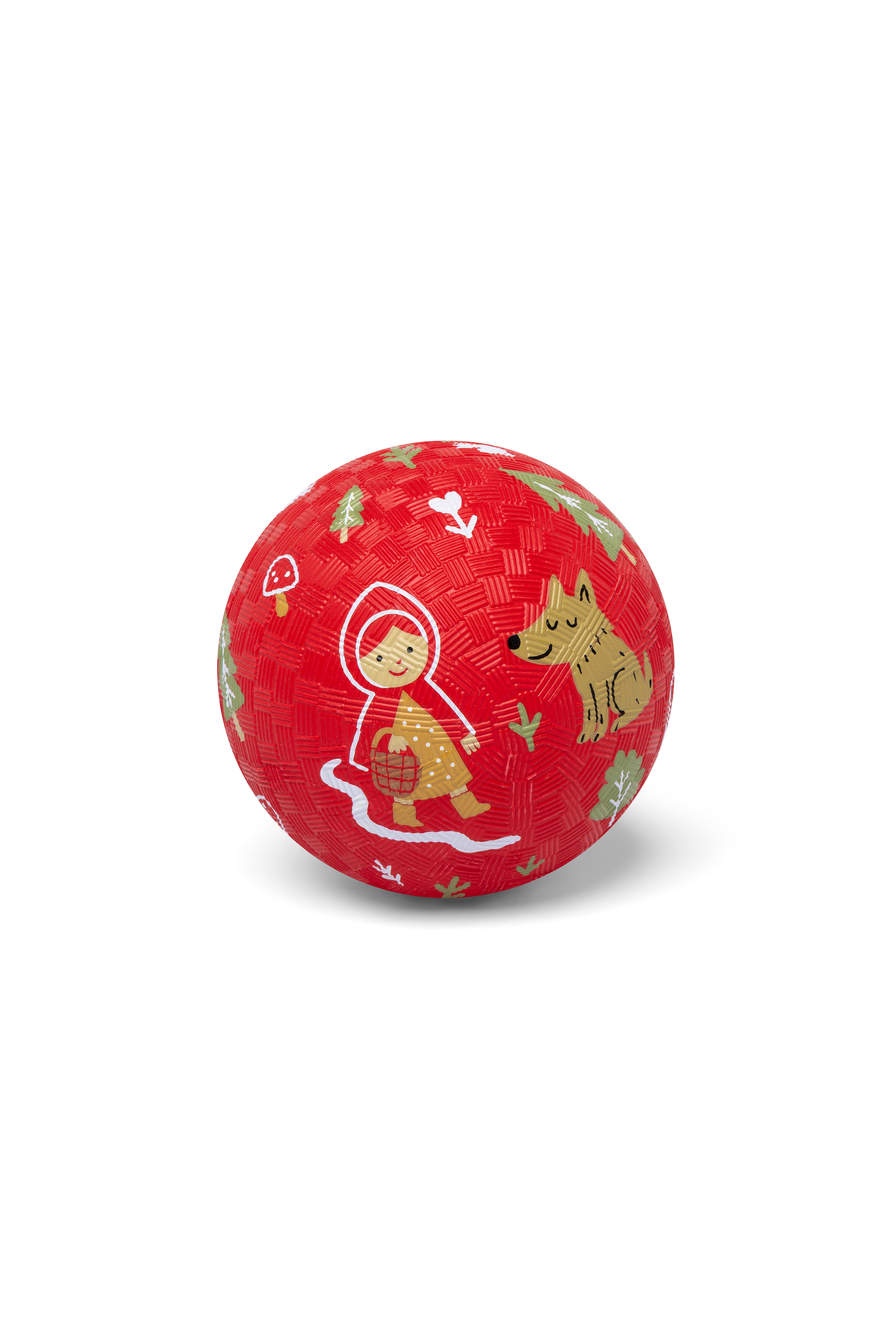 Pilota de cautxú Caputxeta Vermella 13 cm