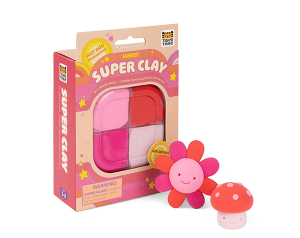 Plastilina de secado al aire Sunset - Super Clay