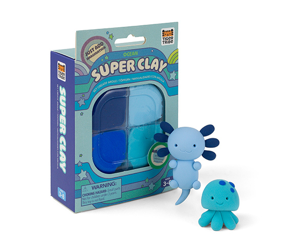 Plastilina d’assecat a l’aire Ocean – Super Clay
