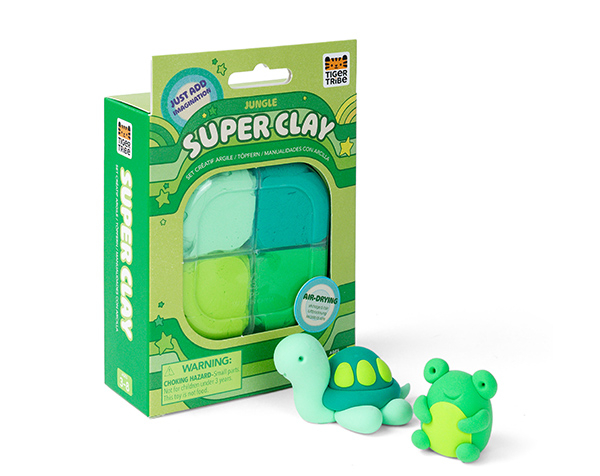 Plastilina d’assecat a l’aire Jungle – Super Clay