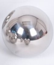 Bola sensorial espejo con sonido Ø 9 cm