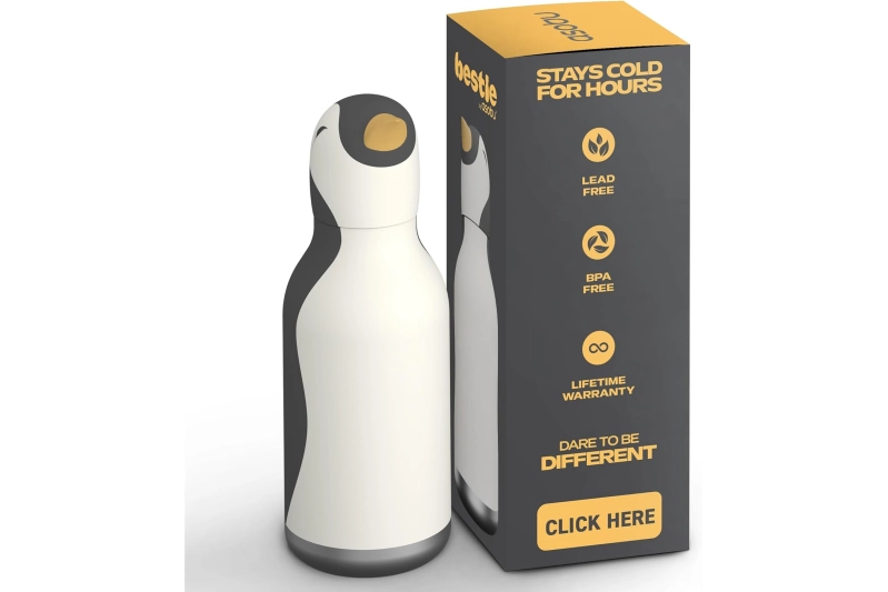 Botella Cantimplora Pingüino Bestie