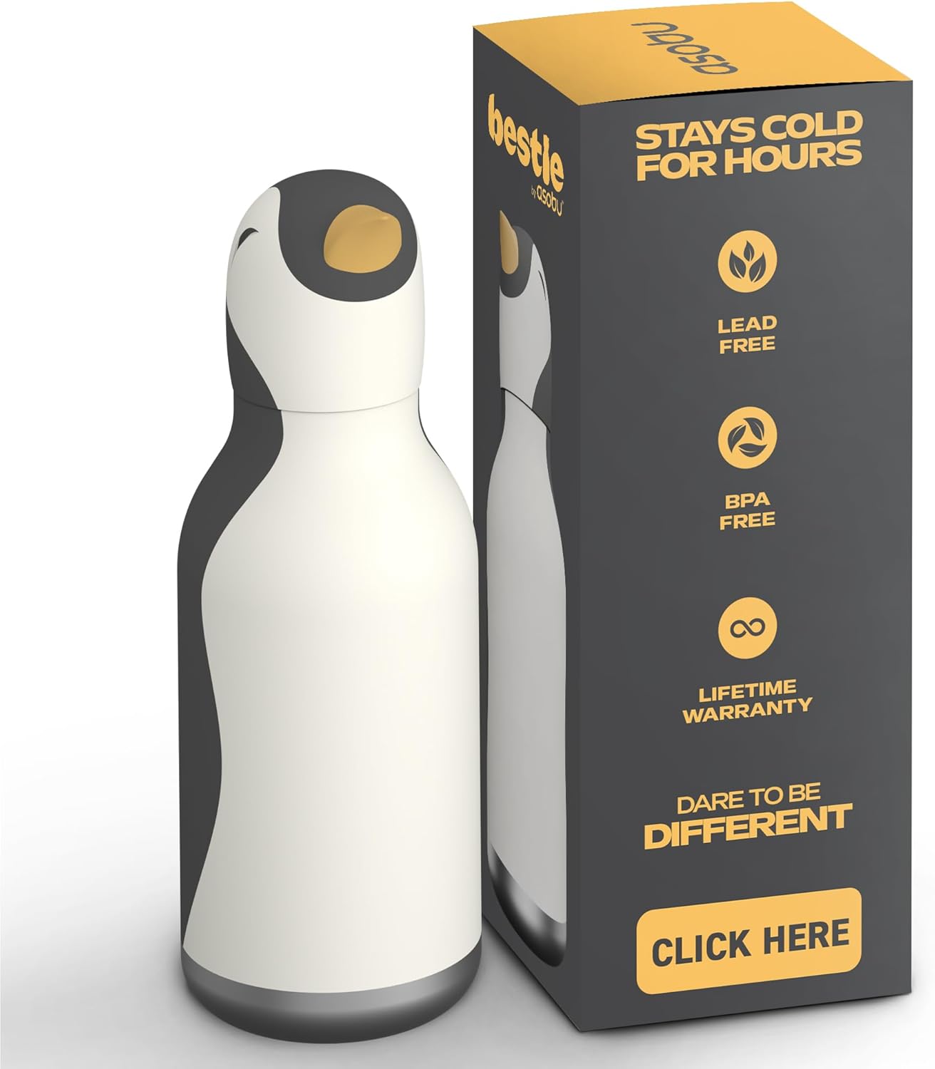 Botella Cantimplora Pingüino Bestie