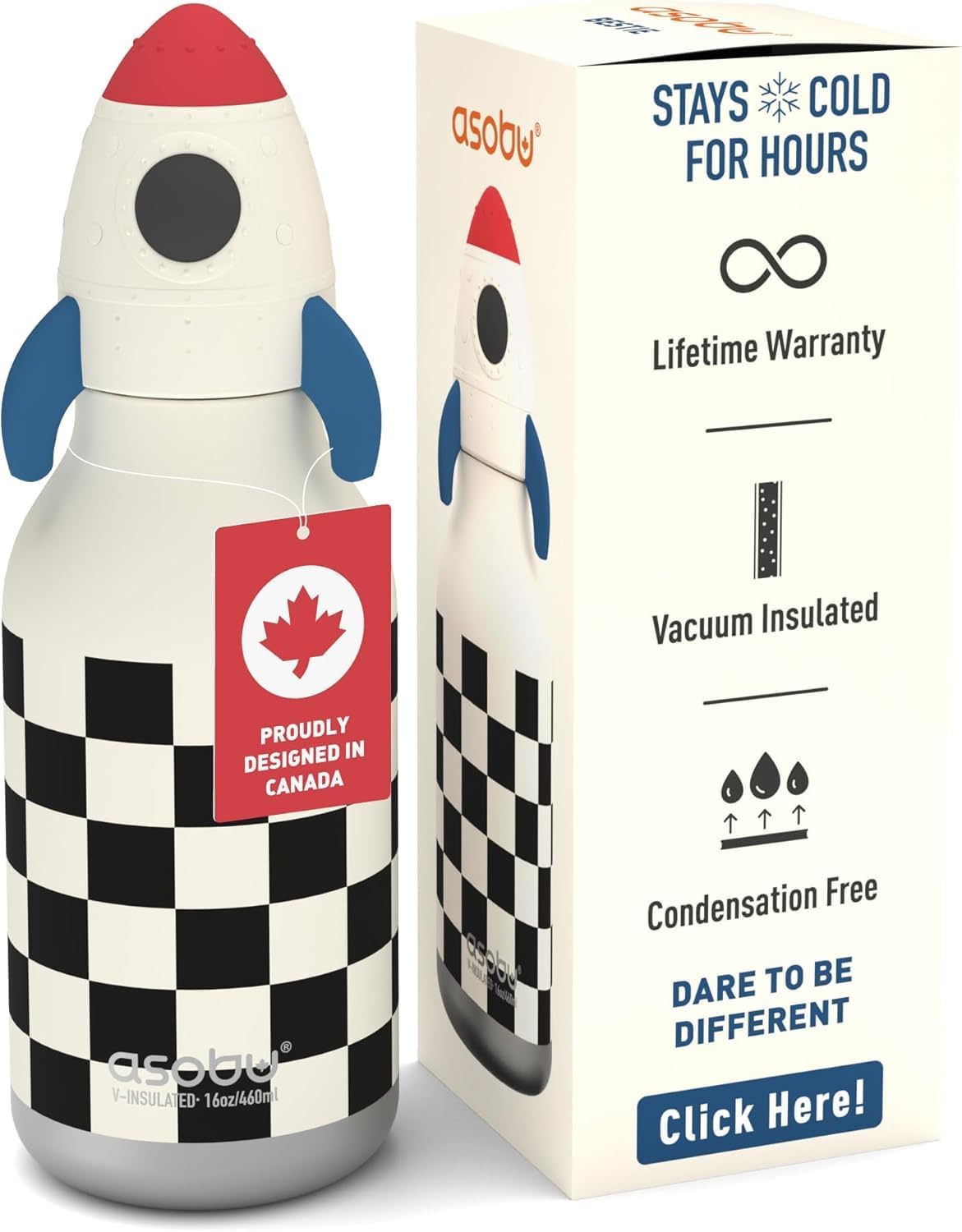 Botella Cantimplora Rocket Bestie