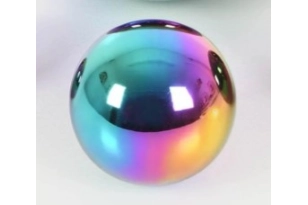 Bola sensorial espejo de colores Ø 8 cm