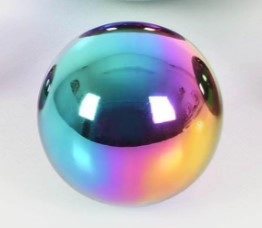 Bola sensorial mirall de colors Ø 8 cm