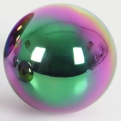 Bola sensorial espejo de colores Ø 10 cm