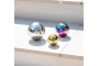 Bola sensorial espejo hexagonal con sonido Ø 8 cm