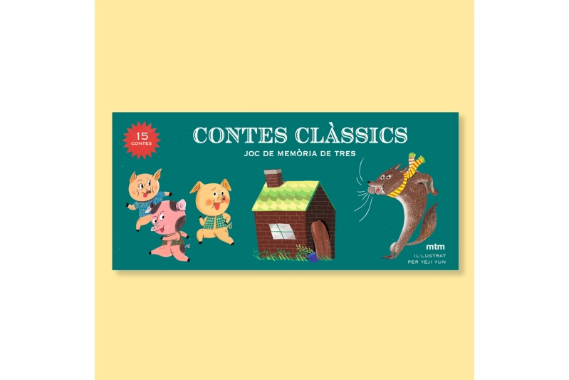 Contes clàssics. Joc de memòria de tres