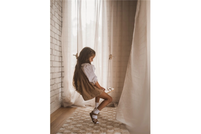 Columpio de madera Kinderfeets