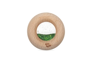 Donut verde sonajero sensorial