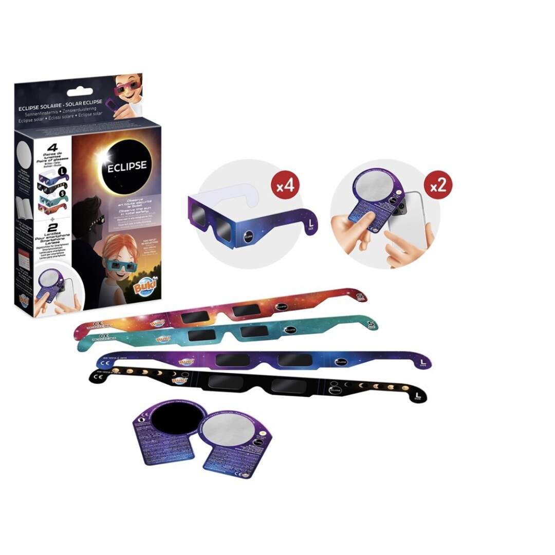 Gafas para ver Equlipsis - kit familiar