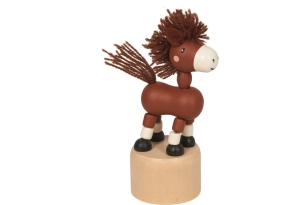 Caballo de madera bailarin
