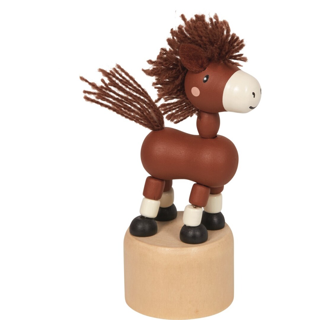 Caballo de madera bailarin