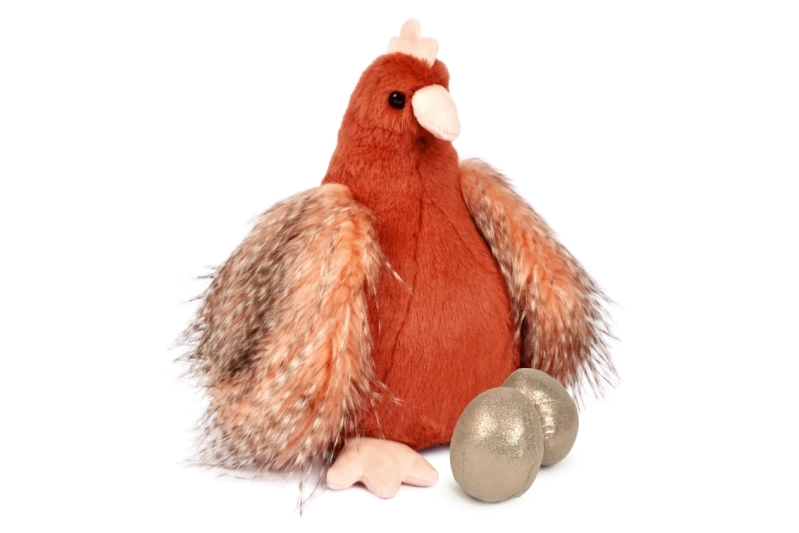 Peluche Gallina de los huevos de oro