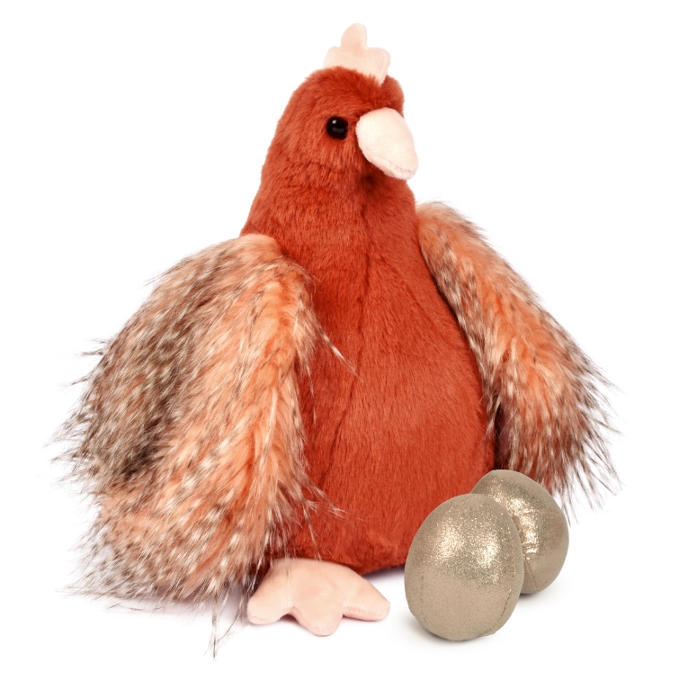 Peluche Gallina de los huevos de oro