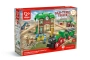 Set de tren retro amb estació