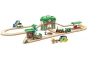 Set de tren retro amb estació