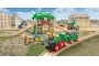 Set de tren retro amb estació