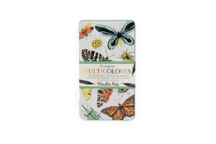 12 llàpisos multicolors. Tout autour du monde