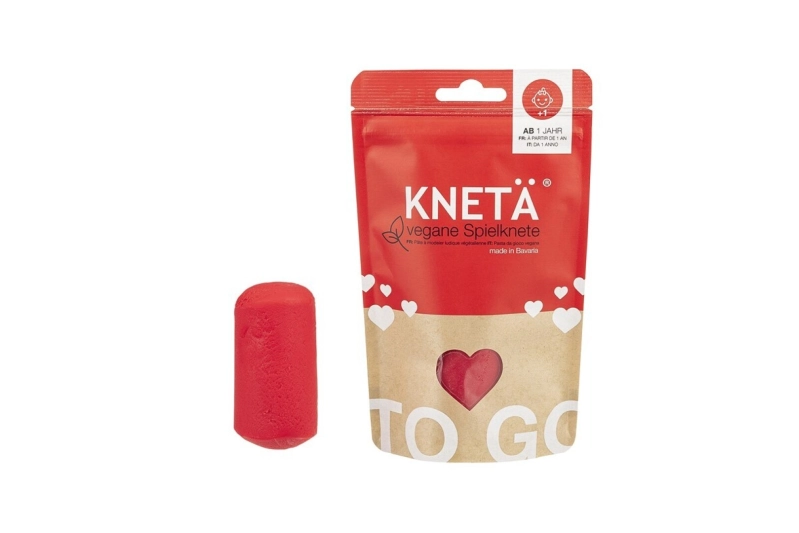 Plastilina vegana roja (100g)
