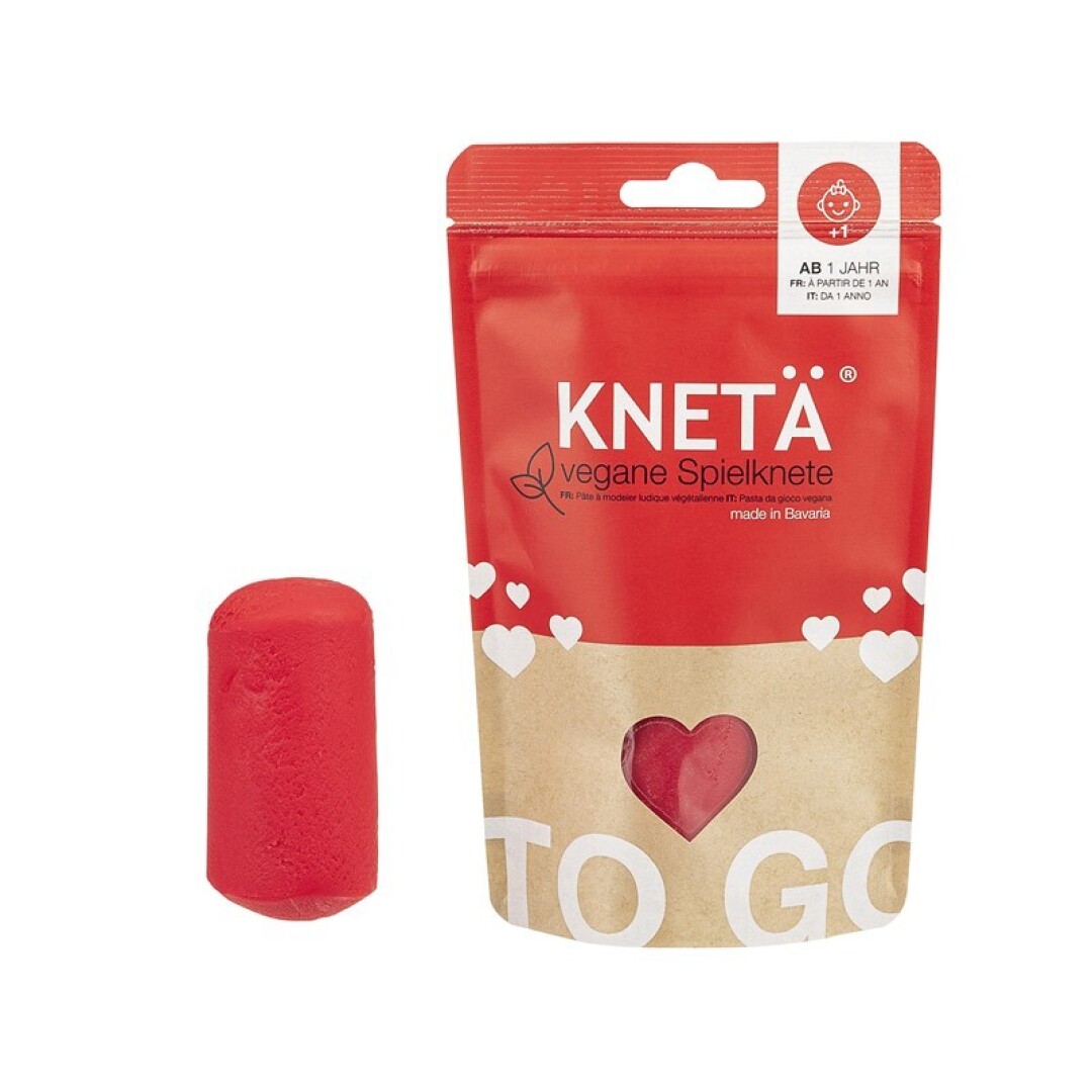 Plastilina vegana roja (100g)