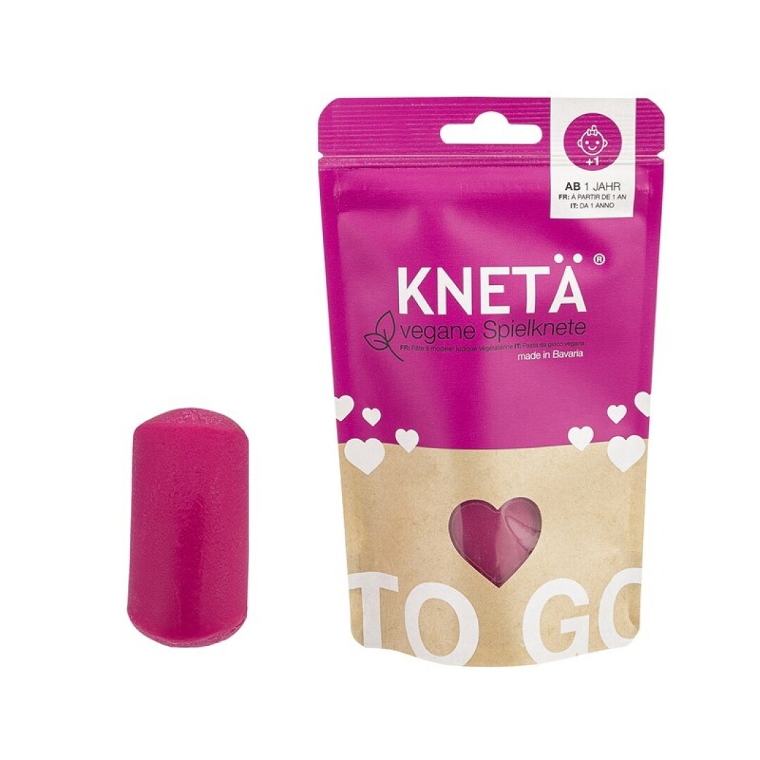 Plastilina vegana rosa (100g)
