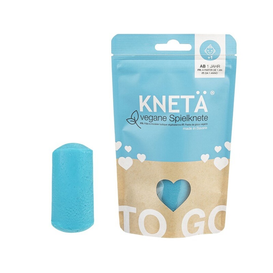 Plastilina vegana turquesa (100g)