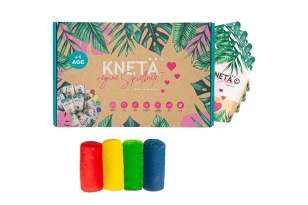 Plastilina vegana sed de 4 colores (50g)