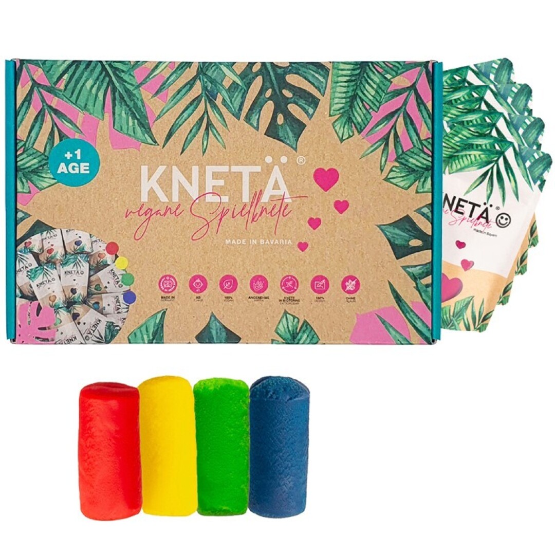 Plastilina vegana sed de 4 colores (50g)