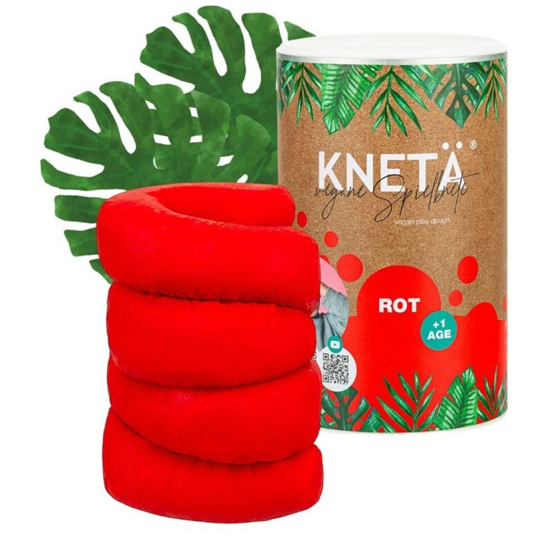 Plastilina vegana Vermella (1000g)