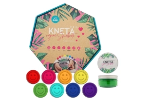 Plastilina vegana set de 8 colors (125g)