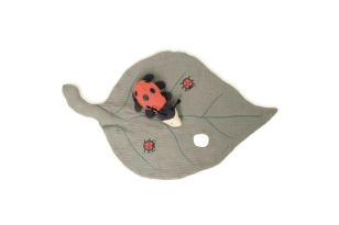 Doudou mariquita en cajita