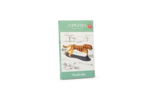 Puzle 3D Guepard Tout autour du monde