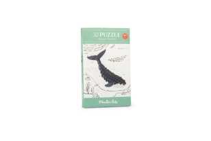 Puzle 3D BalenaTout autour du monde