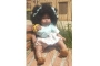 Muñeca Alika con bebé 40 cm