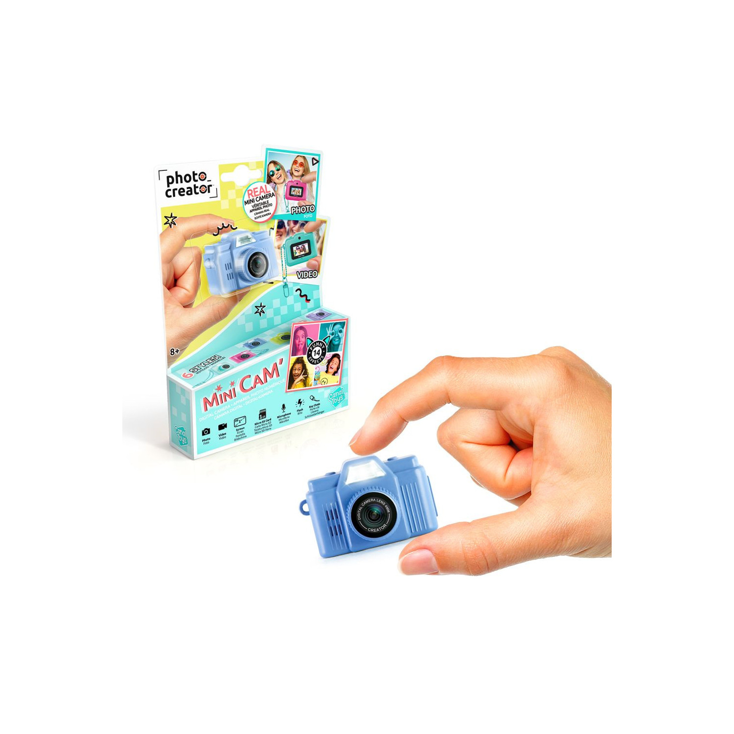 Mini cámara de fotografías