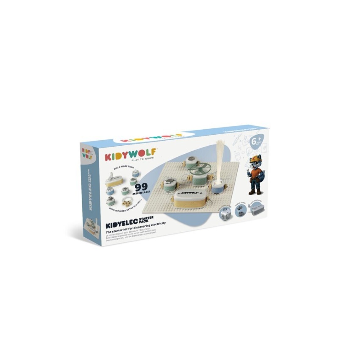 KIDYELEC el meu primer kit elèctric (11 peces)