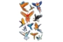 Pegatinas 3D Pájaros