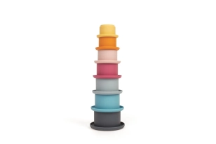 Vasos apilables de silicona Colores