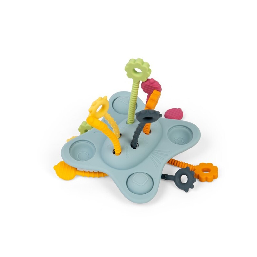 Joc sensorial d'estirar de silicona