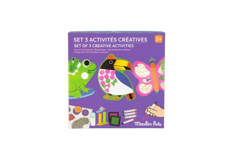 Set de 3 activitats creatives Les Toupitis