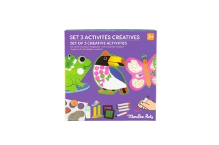 Set de 3 activitats creatives Les Toupitis