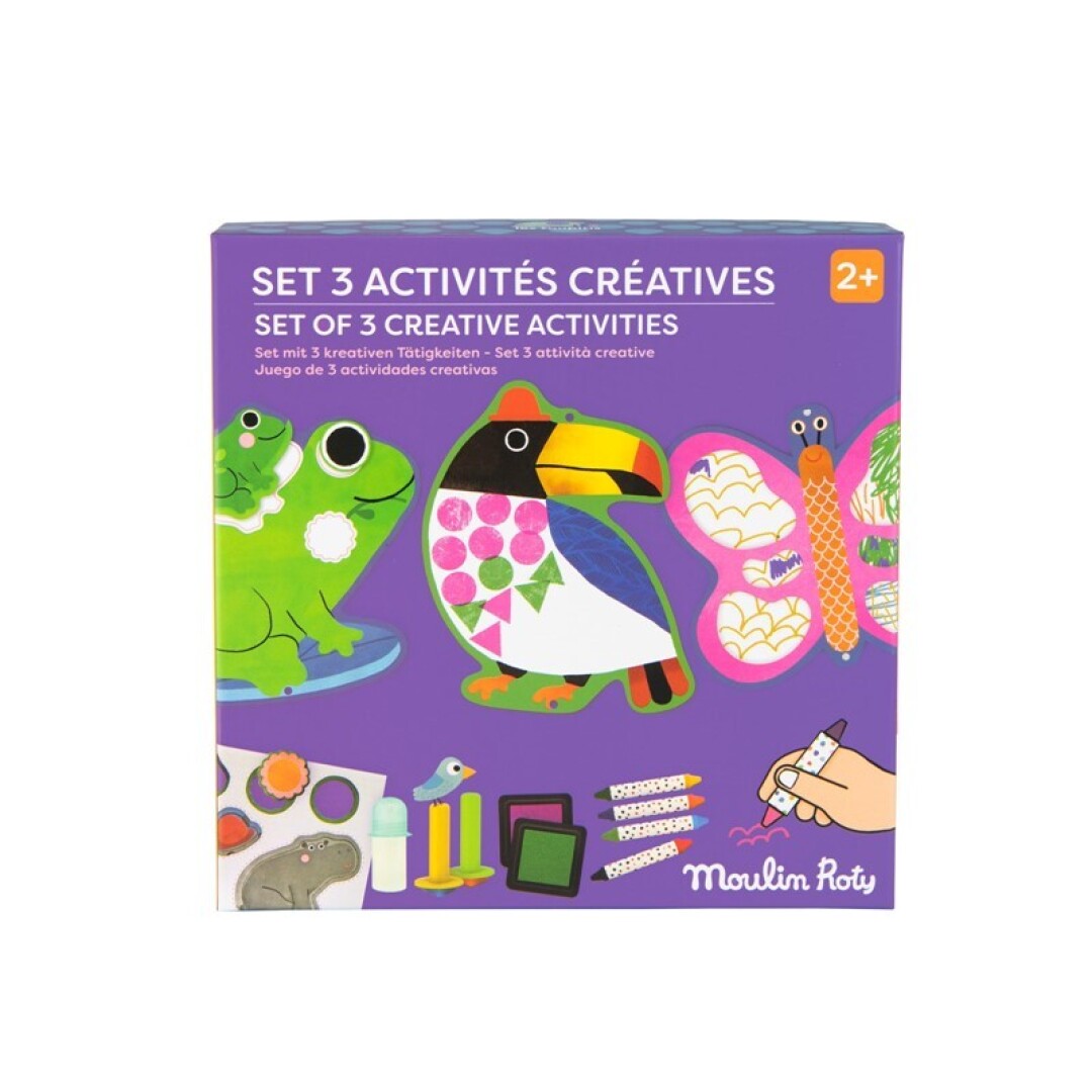 Set de 3 activitats creatives Les Toupitis