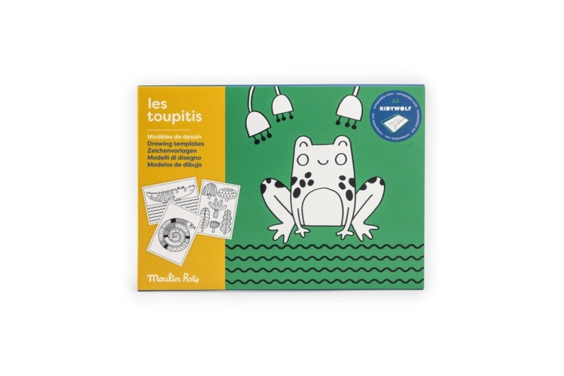 Plantilles de dibuix Kidywolf (A4) Les Toupitis