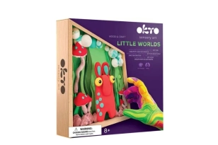 Set plastilina d'assecat a l'aire (marc de fusta)