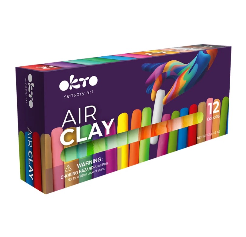 Plastilina d'assecat a l'aire Air Clay (12 colors)