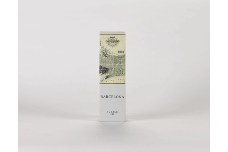 Puzle mapa Barcelona (540 peces)